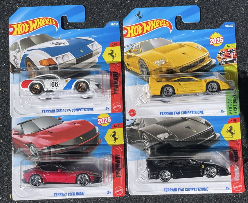 Hot Wheels Conjunto Ferrari
