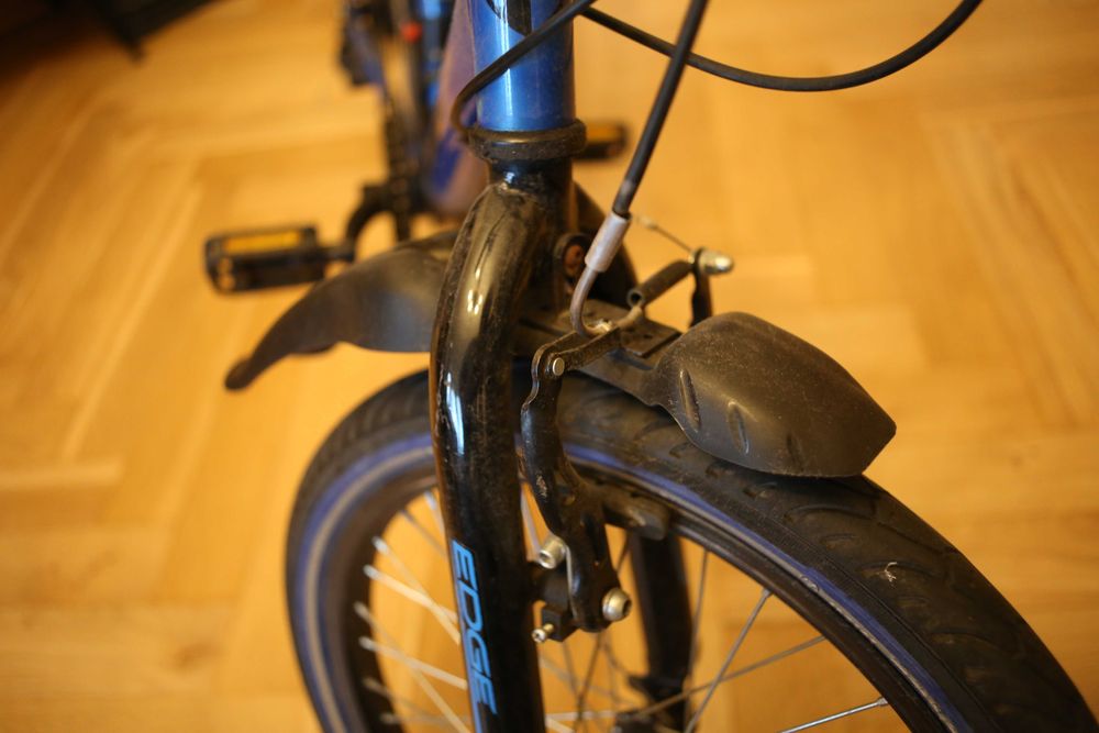 rower dziecięcy niebieski 18 cali