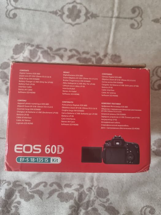 Фотоаппарат Canon 60D