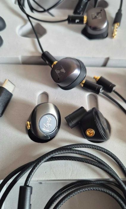 Słuchawki Klipsch T5 II i Sennheiser TWS3 mmcx zestaw