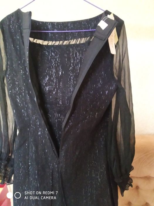 Платье черное, Размер 40