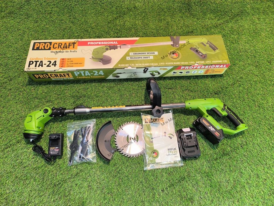 Акумуляторна коса Procraft PTA24