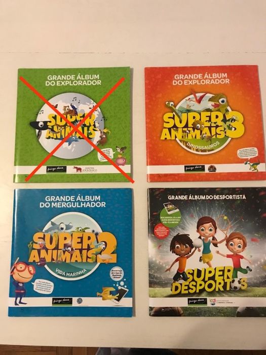 Coleção Grande albúm do explorador/mergulhador/desportista - completo