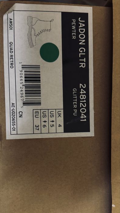 Dr. Martens Jadon Glitter (оригинал, блестящие, на платформе) 37 р.