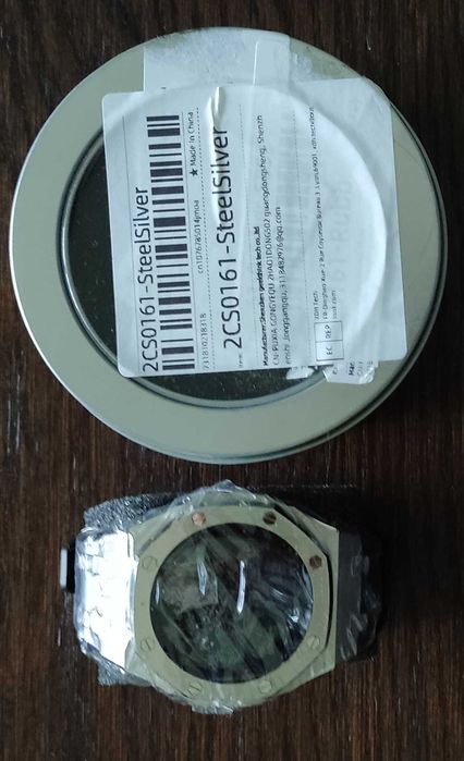 Custom Casio G-Shok GA-2100 кастомный корпус с каучуковым ремешком