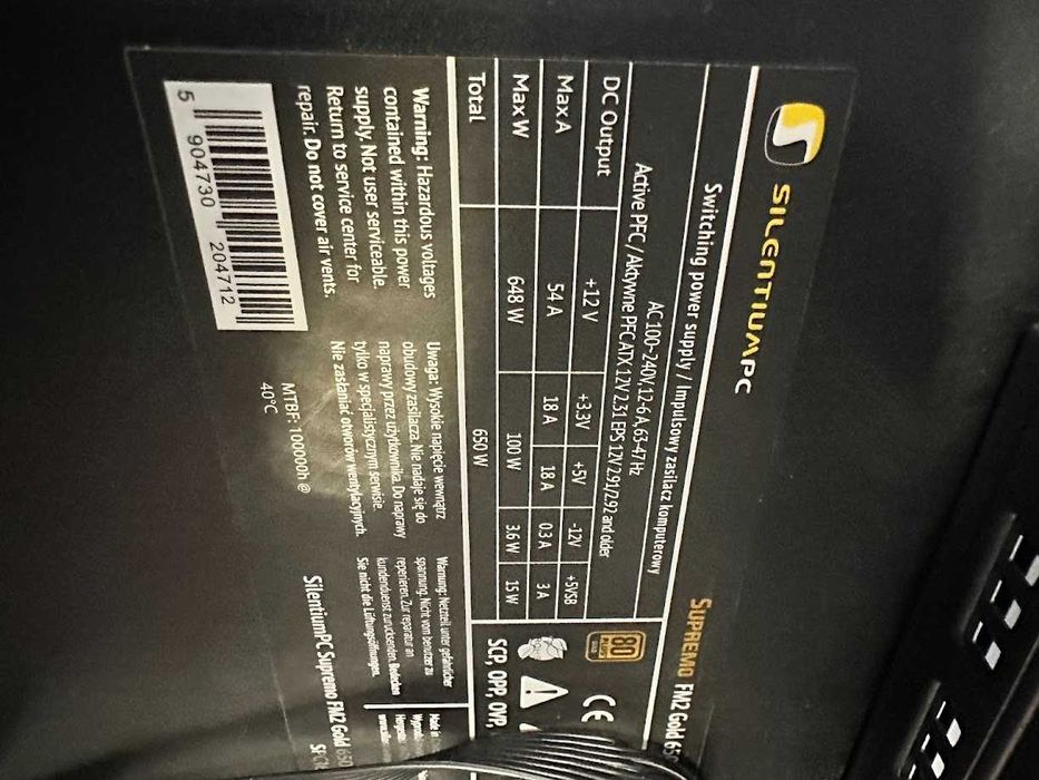 Komputer Gamingowy ARGB i5 9400f, gtx 1660 6gb super 16gb ddr4  m2+hdd