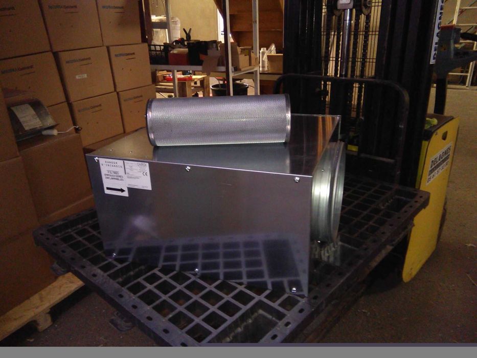 Caixa de filtragem anti-odor para restaurantes