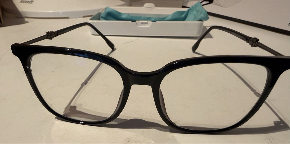 Óculos Firmoo novos com lentes de condução – Preto