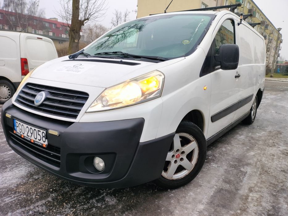Fiat Scudo 2,0multijet 120k /Long/6 bieg/157tys przebiegu