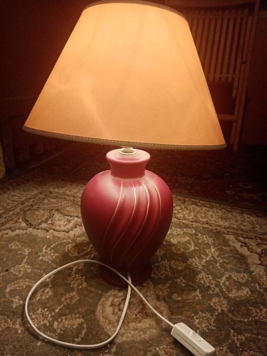 Lampa stołowa z PRL 8
