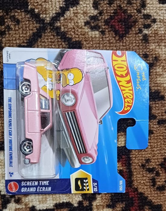 Hot Wheels The Simpsons Family Car 3/10 Screen Time