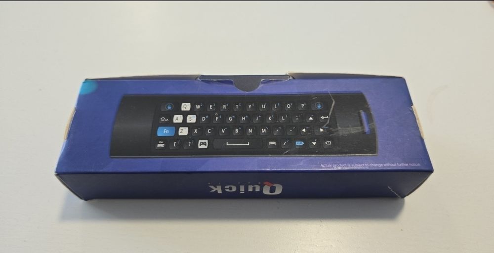 Comando teclado rato air mouse  tv box ou smart tv mele f10