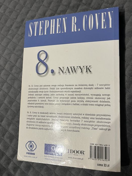 STEPHEN R. Covey 8 mawyk ksiazka poradnik