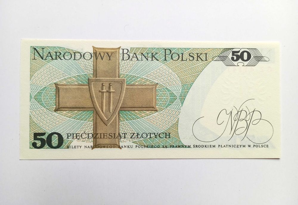 50 zł 1988   - GZ -  Ciekawy Numer   st. 1 UNC