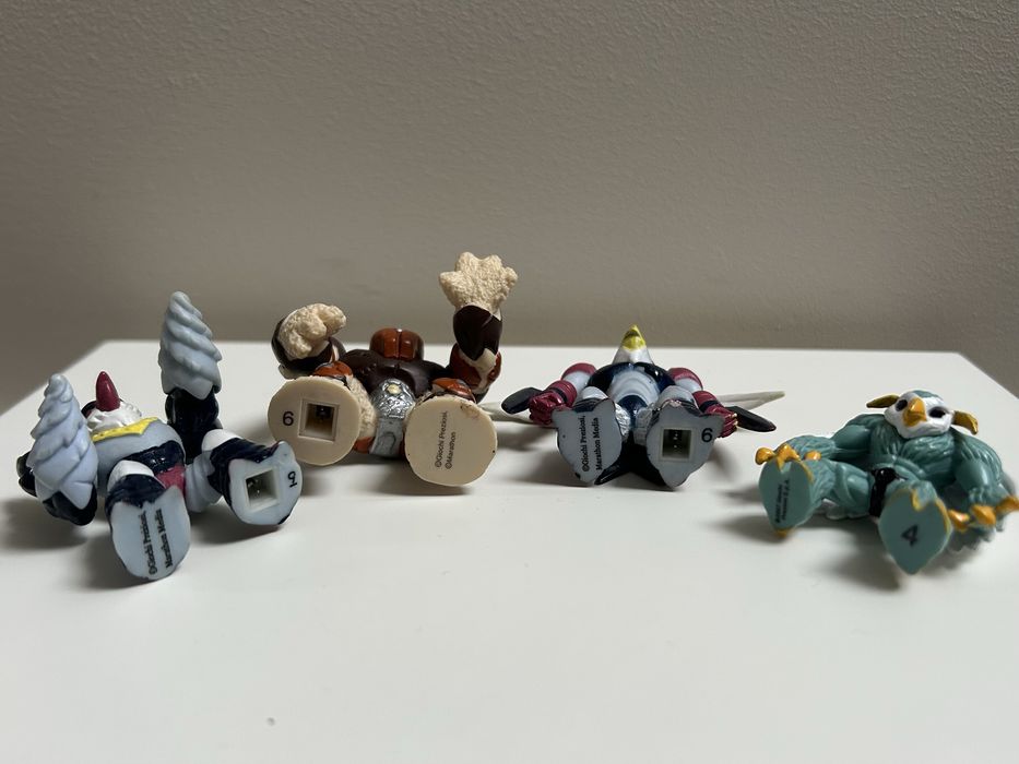 4 figurki Gormiti Giochi Prezosi