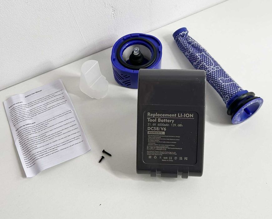 NOWA Uniwersalna bateria akumulator do Dyson V6 DC62 DC58 6000mAh