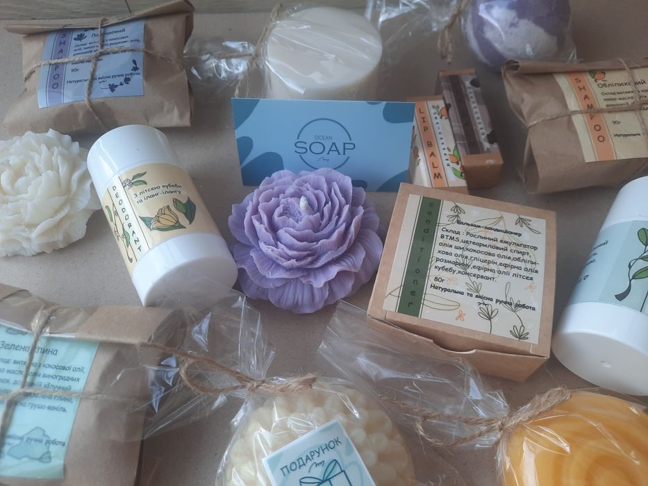 Бальзам-Кондиціонер для волосся  твердий ручної роботи 80 грам