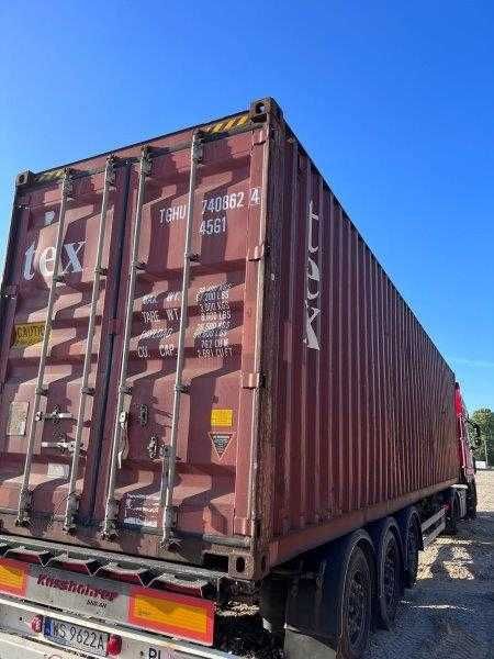 Kontener morski magazynowy 40 DV/HC 12 metrowy, używany