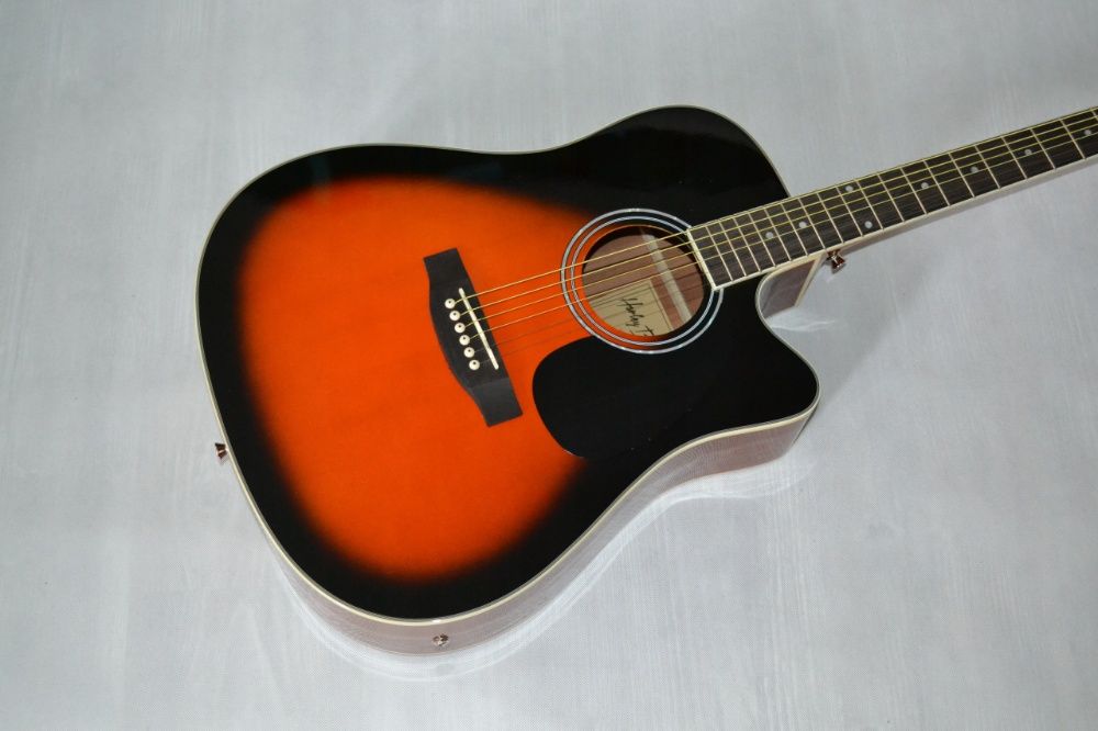 Harley Benton D-120CE VS nowa gitara elektroakustyczna - ustawiona!