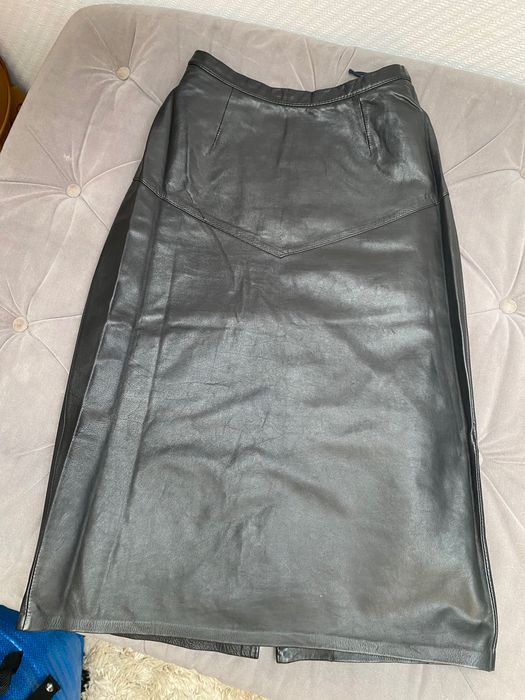 Skórzana mięciutka spodnica