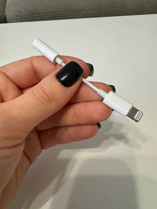Адаптер Apple Lightning - 3.5 mm White. Оригінал