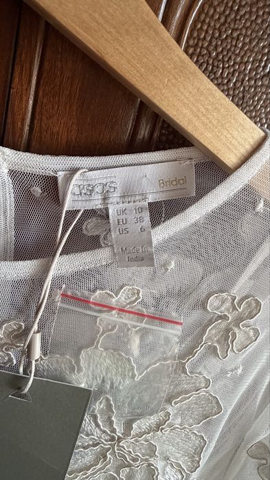 Весільна сукня asos нова, розмір 38