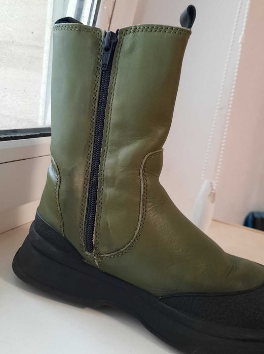 Демісезонні чобітки, сапоги, сапожки Zara на дівчинку