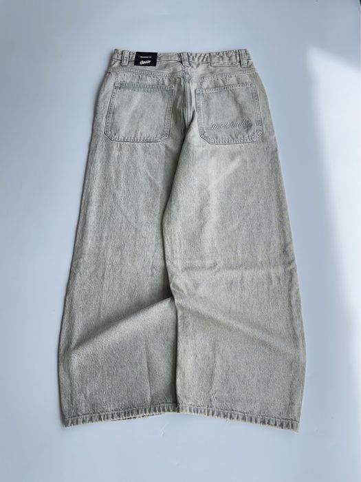 Широкі Джинси Pull&Bear Skater Fit Сірі  Пулбір Скейтер Baggy Беггі