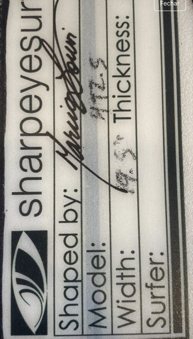 Prancha de surf sharpeye