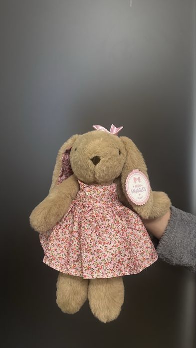 Іграшка дитяча плюшевий зайчик нова