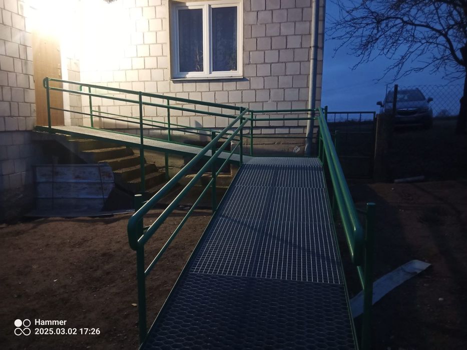 Rampa dla wózków inwalidzkich