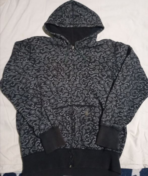 Винтажная двусторонняя зип-худи C1RCA (Circa) | Y2K Skater Style