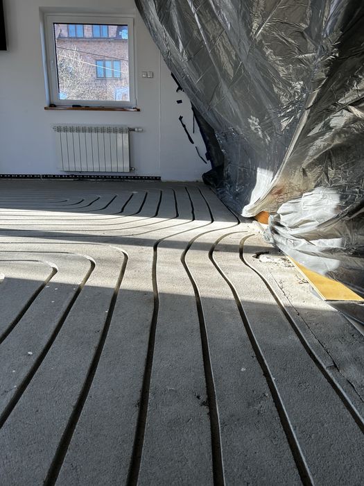 Frezowanie pod ogrzewanie podłogowe