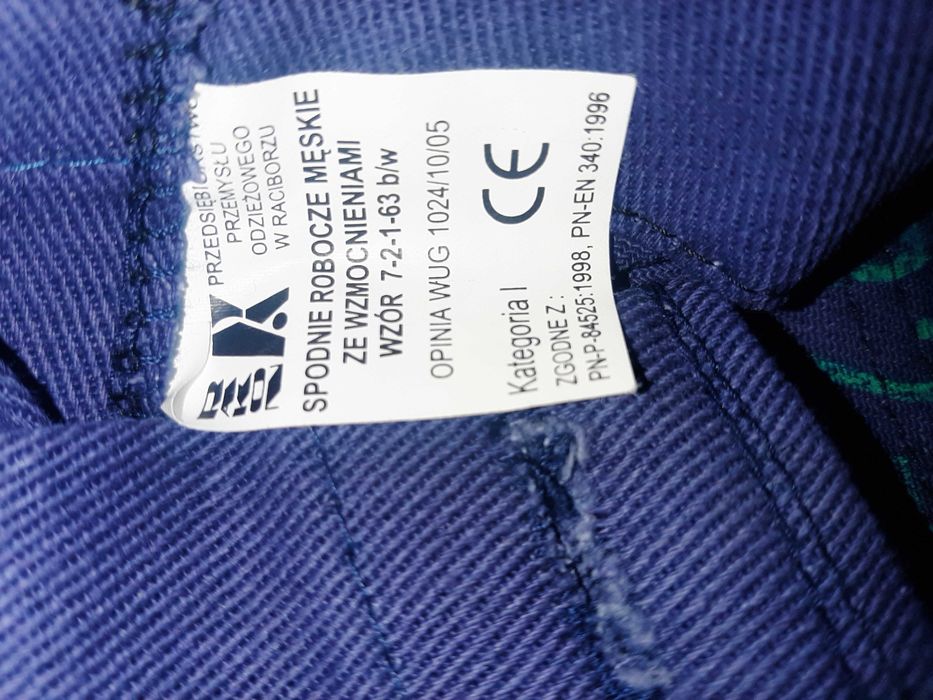 Ubranie robocze ochronne BHP spodnie + bluza XXL