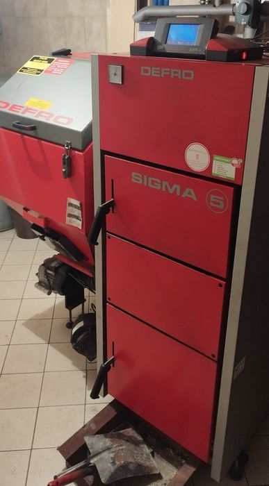 Piec na ekogroszek 5 klasa Defro Sigma 5, 24KW
