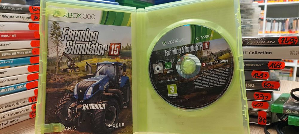 Farming Simulator 15 XBOX 360,  Sklep Wysyłka Wymiana