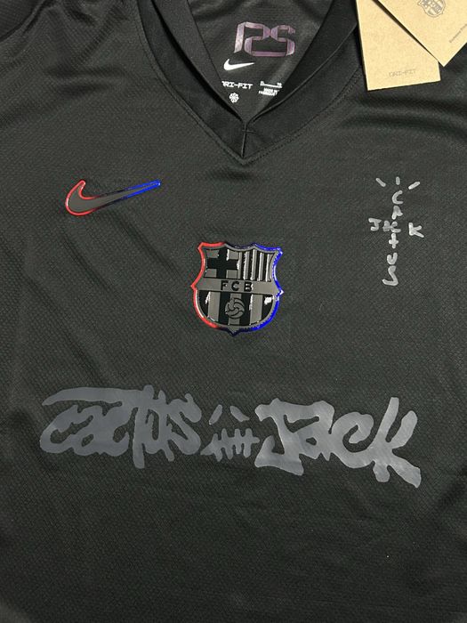 Футбольна футболка Nike Барселона x Travis Scott | Джерсі Тревіс