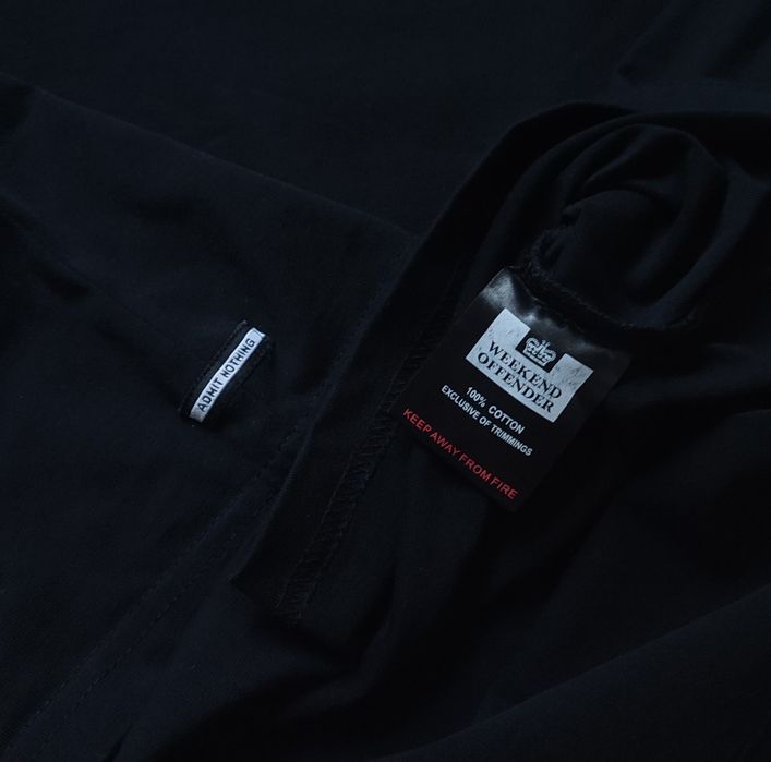 Футболка Weekend Offender maybe disks big logo black (Розмір L)