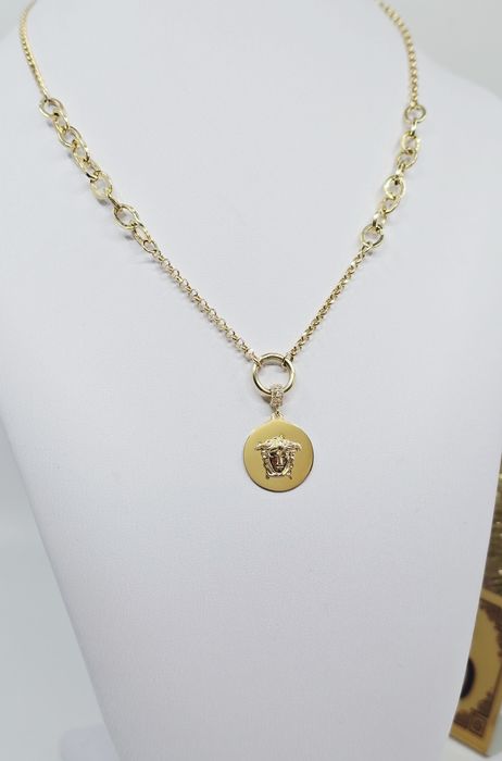 Złoty naszyjnik łańcuszek próba 585 14k