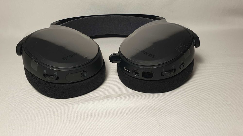 Słuchawki bezprzewodowe SteelSeries Arctis 7+BLACK - jak NOWE.