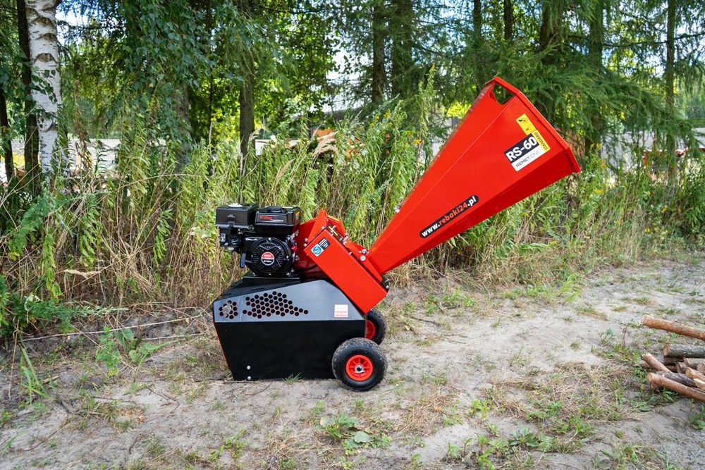 Rozdrabniacz spalinowy 7KM === rębak walcowy === RMEET RS-60
