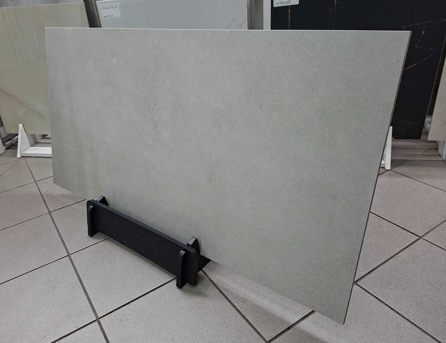 Płytka gresowa podłogowa szara Opal White 120×60 Gat. 2