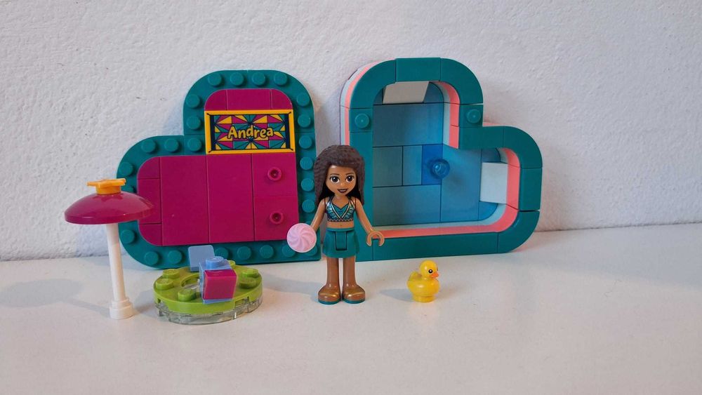 Lego Friends 41384 wakacyjne pudełko serce Andrei