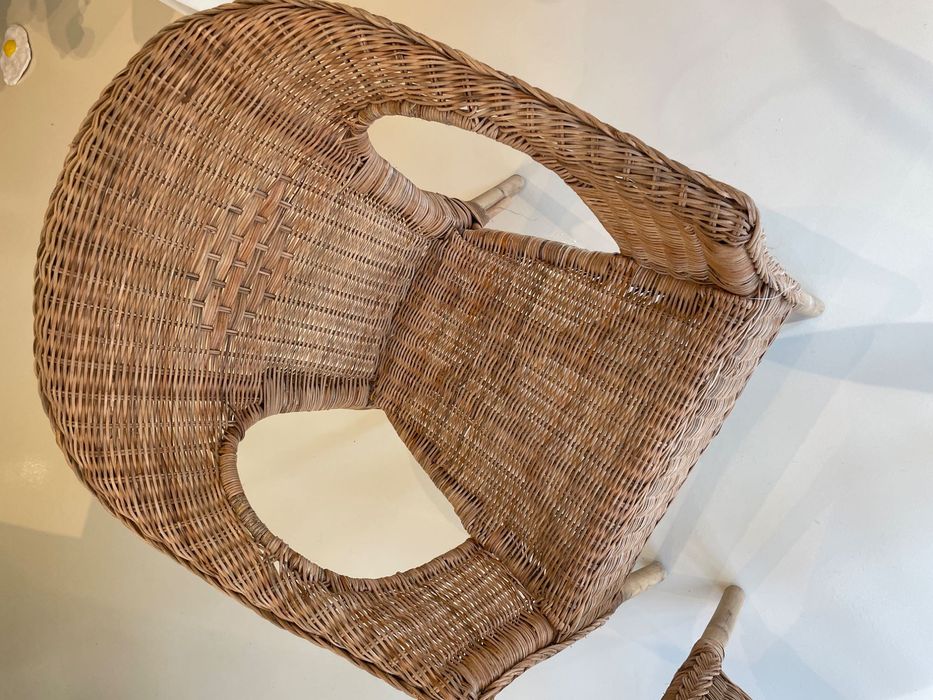 Cadeiras bambu par