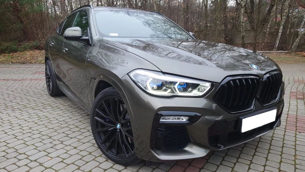 BMW X6 340 KM xDrive 40d, salon Polska.