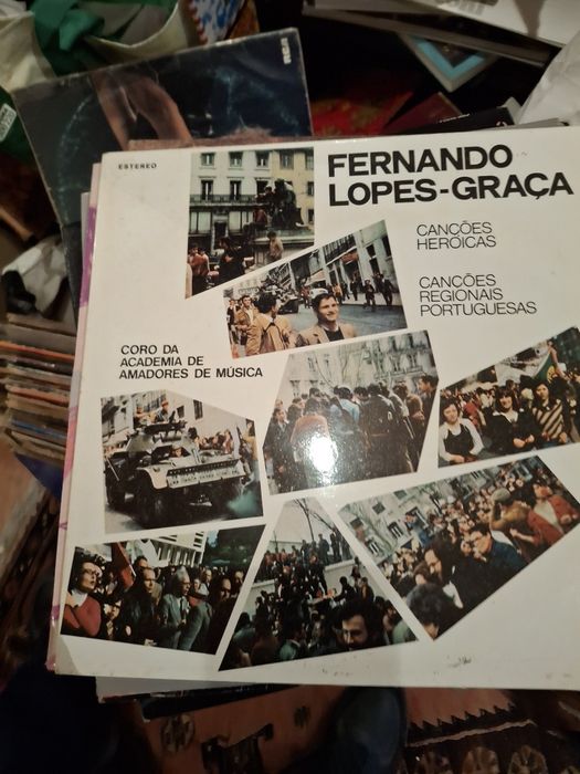 Lote Elvis Koan Baez April Wine Fernando Lopes Graça
