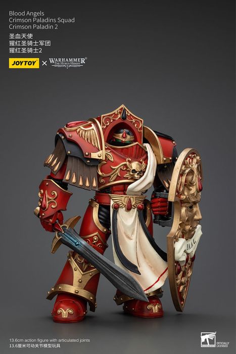 Фігурка warhammer40k JoyToy Blood Angels Crimson Paladin 2 1/18