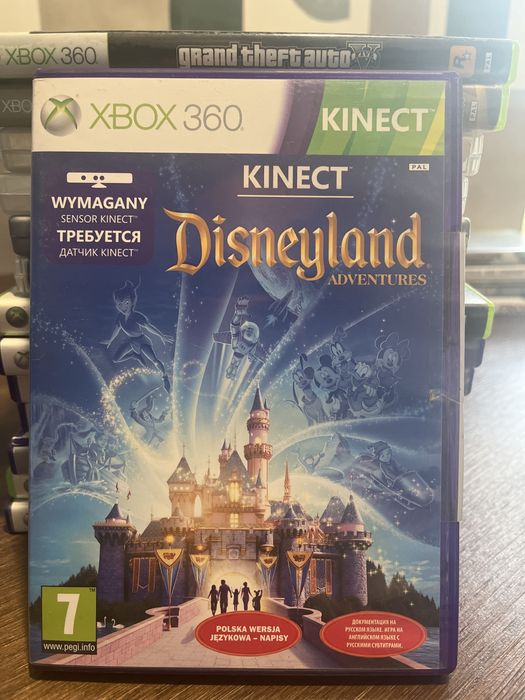 Disneyland kinect gra xbox 360