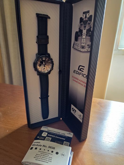Casio Edifice edição Especial ECB-20AT-2A como Novo Factura