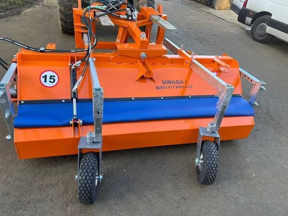 Zamiatarka do ciągnika na tuz euroramka wózek widłowy 120 - 240 cm